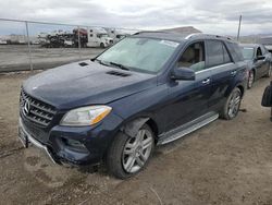 Salvage cars for sale at North Las Vegas, NV auction: 2015 Mercedes-Benz ML 350