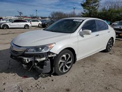 Honda salvage cars for sale: 2017 Honda Accord EXL