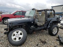 Jeep Wrangler Sahara salvage cars for sale: 2007 Jeep Wrangler Sahara