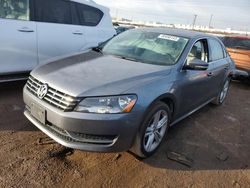 2014 Volkswagen Passat SE en venta en Elgin, IL