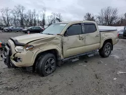 Salvage cars for sale from Copart Baltimore, MD: 2019 Toyota Tacoma Double Cab