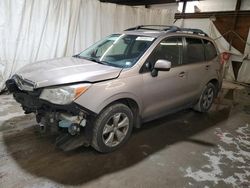 Salvage cars for sale at Ebensburg, PA auction: 2014 Subaru Forester 2.5I Premium