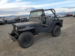 Salvage cars for sale from Copart Helena, MT: 1948 Jeep Willys