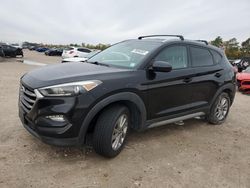 Salvage cars for sale at Houston, TX auction: 2017 Hyundai Tucson Limited