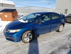 Salvage cars for sale from Copart Elmsdale, NS: 2014 Honda Civic LX