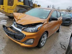 Salvage cars for sale from Copart Bridgeton, MO: 2020 Chevrolet Spark LS