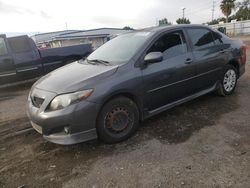 Salvage cars for sale from Copart San Diego, CA: 2009 Toyota Corolla Base