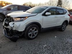 Salvage cars for sale at North Billerica, MA auction: 2018 Honda CR-V EX