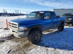 Salvage cars for sale from Copart Rocky View County, AB: 1998 Dodge RAM 2500