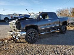 Salvage cars for sale from Copart Oklahoma City, OK: 2015 Chevrolet Silverado K1500 LTZ