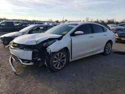 Salvage cars for sale from Copart Lawrenceburg, KY: 2015 Chrysler 200 C