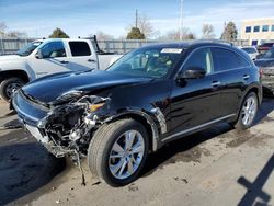 Salvage cars for sale from Copart Littleton, CO: 2013 Infiniti FX37