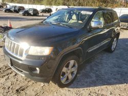 Salvage cars for sale from Copart Knightdale, NC: 2012 Jeep Grand Cherokee Overland