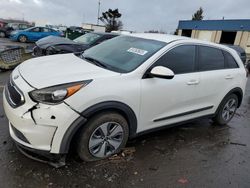 Salvage cars for sale at Woodhaven, MI auction: 2017 KIA Niro FE
