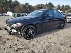 Salvage cars for sale from Copart Mendon, MA: 2019 Mercedes-Benz C300