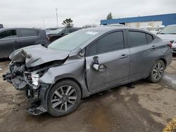 Salvage cars for sale from Copart Woodhaven, MI: 2021 Nissan Versa SV