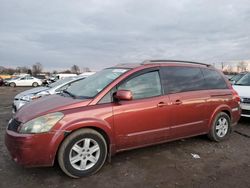 Nissan salvage cars for sale: 2005 Nissan Quest S