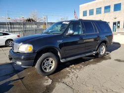 Salvage cars for sale at Littleton, CO auction: 2001 Ford Expedition XLT