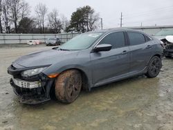 Honda salvage cars for sale: 2018 Honda Civic EX