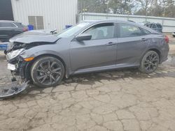 Salvage cars for sale from Copart Austell, GA: 2019 Honda Civic Sport