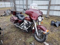 Salvage motorcycles for sale at Davison, MI auction: 2008 Harley-Davidson Flht Classic