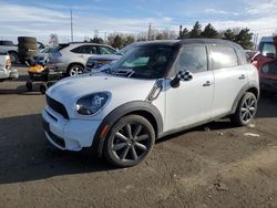 Mini salvage cars for sale: 2013 Mini Cooper S Countryman