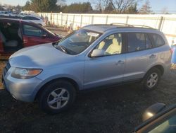 Hyundai salvage cars for sale: 2007 Hyundai Santa FE GLS