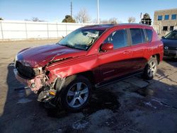 Jeep salvage cars for sale: 2017 Jeep Compass Latitude