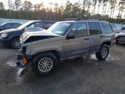 Salvage cars for sale at Harleyville, SC auction: 1998 Jeep Grand Cherokee Laredo