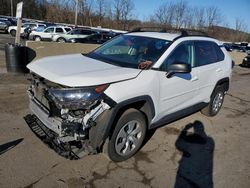 Salvage cars for sale at Marlboro, NY auction: 2020 Toyota Rav4 LE