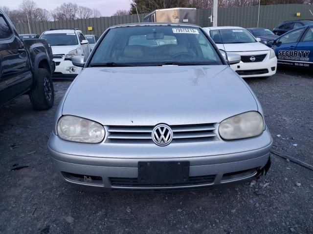 2002 Volkswagen Cabrio GLX