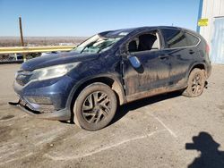 Salvage cars for sale at Anthony, TX auction: 2016 Honda CR-V SE