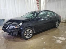Salvage cars for sale at Central Square, NY auction: 2014 Honda Accord LX