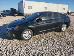 Salvage cars for sale at New Braunfels, TX auction: 2019 Hyundai Elantra SE