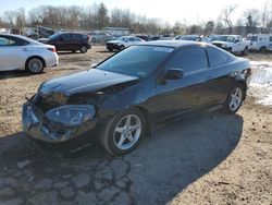 Acura salvage cars for sale: 2002 Acura RSX