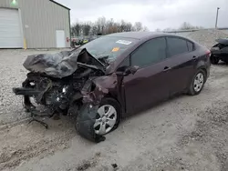 Salvage cars for sale from Copart Lawrenceburg, KY: 2018 KIA Forte LX