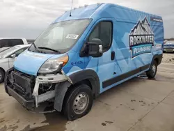 Salvage cars for sale from Copart Grand Prairie, TX: 2020 Dodge RAM Promaster 2500 2500 High