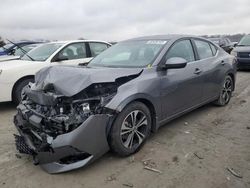 Nissan salvage cars for sale: 2021 Nissan Sentra SV