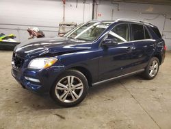 Salvage cars for sale from Copart Wheeling, IL: 2014 Mercedes-Benz ML 350 4matic