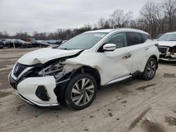 Salvage cars for sale at Ellwood City, PA auction: 2019 Nissan Murano S