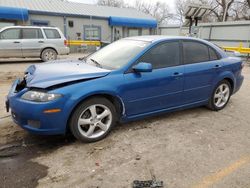 Salvage cars for sale at Wichita, KS auction: 2008 Mazda 6 I