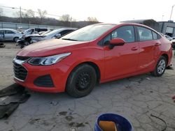 Chevrolet Cruze ls salvage cars for sale: 2019 Chevrolet Cruze LS