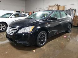 Salvage cars for sale at Elgin, IL auction: 2015 Nissan Sentra S