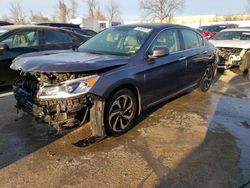 Salvage cars for sale at Bridgeton, MO auction: 2016 Honda Accord EX