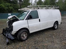 Salvage cars for sale from Copart Graham, WA: 2017 Chevrolet Express G3500