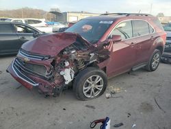 Chevrolet Equinox lt salvage cars for sale: 2017 Chevrolet Equinox LT