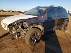 Salvage cars for sale from Copart Longview, TX: 2015 Jeep Cherokee Trailhawk