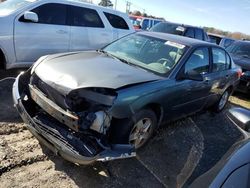 Chevrolet Malibu LS salvage cars for sale: 2005 Chevrolet Malibu LS