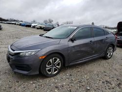 Salvage cars for sale from Copart West Warren, MA: 2016 Honda Civic LX