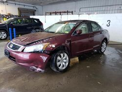 Salvage cars for sale from Copart Candia, NH: 2010 Honda Accord EX